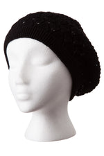 Pointelle Slouch Beret