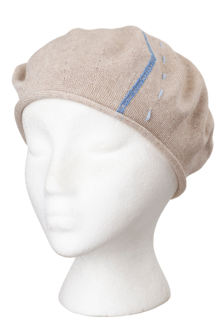 Embroidered Beret – The Crowning Touch Shop USA