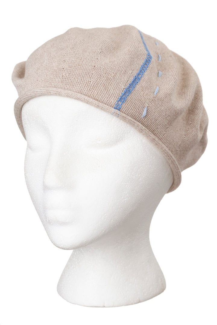 Embroidered Beret